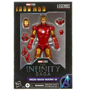 Marvel Legends Homem de Ferro Mark 3 - Brincatoys