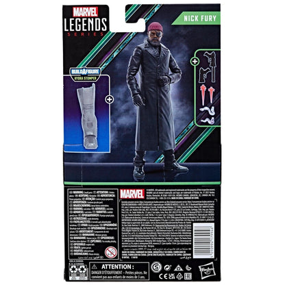 Introducing Marvel Legends - Nick Fury with SKU 867994623 recommended for ages + 4 years