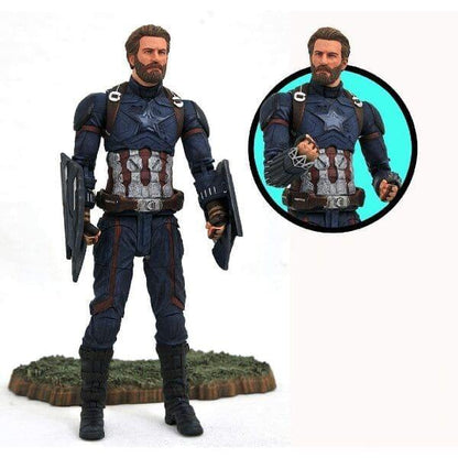 Introducing Marvel Select Captain America with SKU 238216819 recommended for + 3 years
