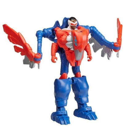 Introducing Mech Strike Mechasaurs - Captain America with Redwing with SKU 90667523 recommended for + 3 years