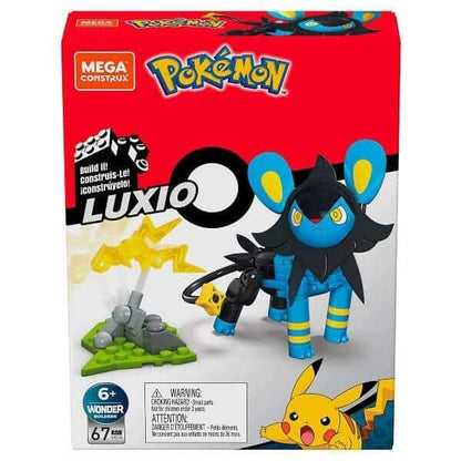 Introducing Mega Construx Pokemon Luxio with SKU 23003621 recommended for + 6 years