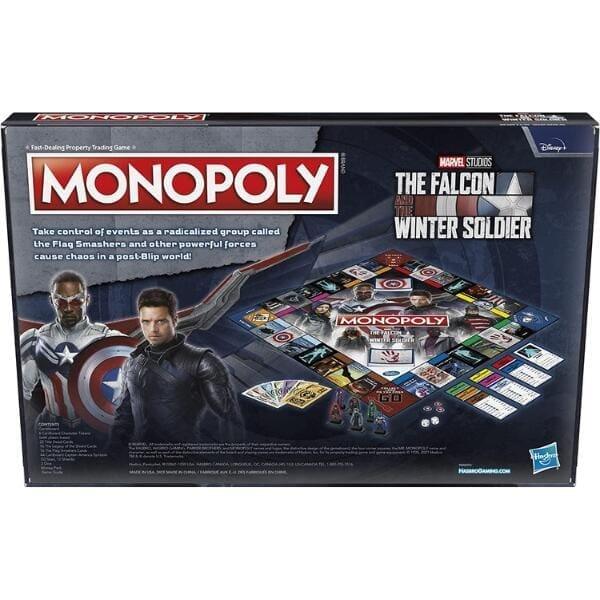 Apresentamos Monopoly - Marvel Studios' The Falcon and The Winter Soldier (EN) com o SKU 86585123 recomendado para + 14 anos