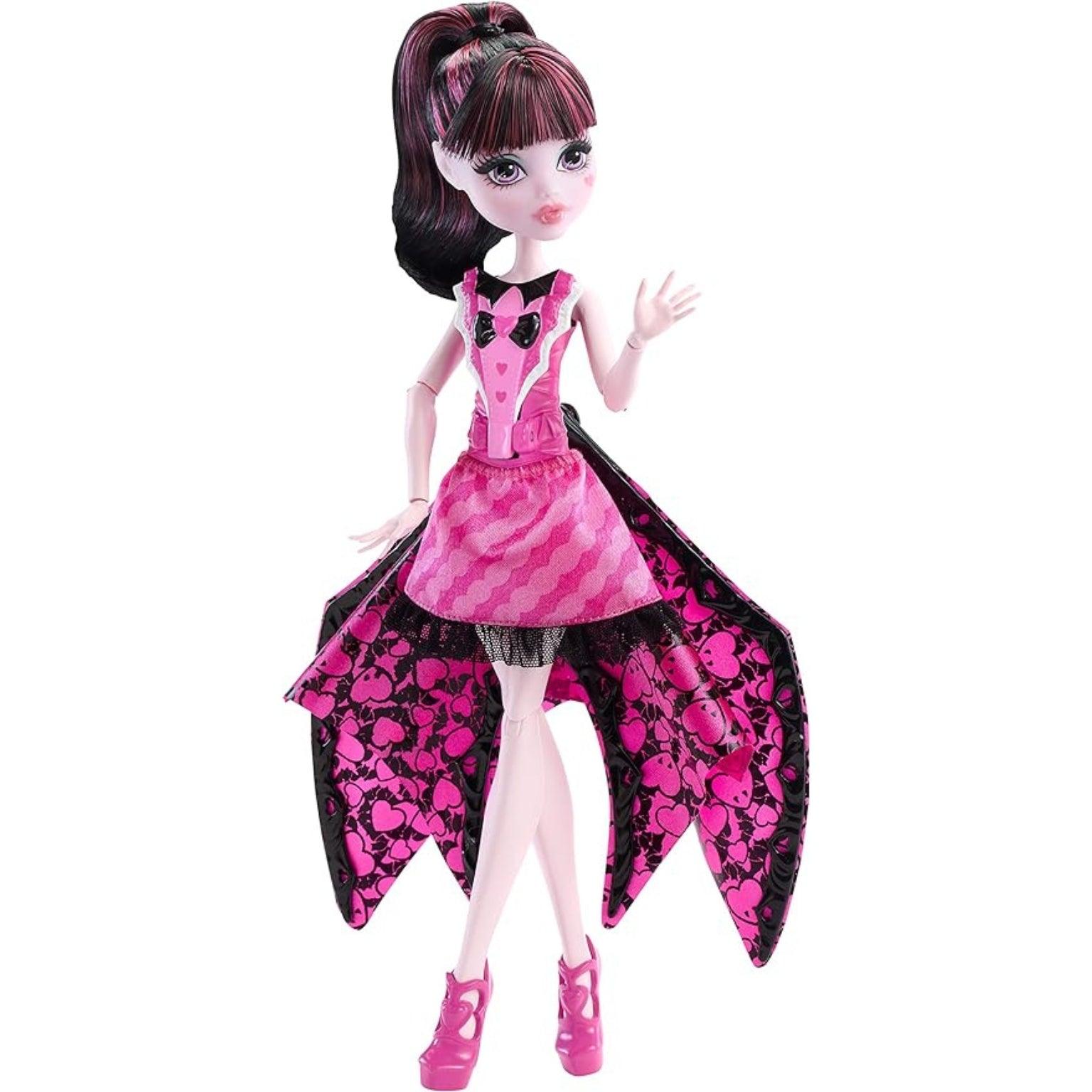 Monster High Draculaura Asas de Morcego - Brincatoys