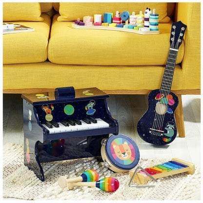 Introducing Rainbow Lion Tambourine with SKU 26740823 recommended for ages 3+