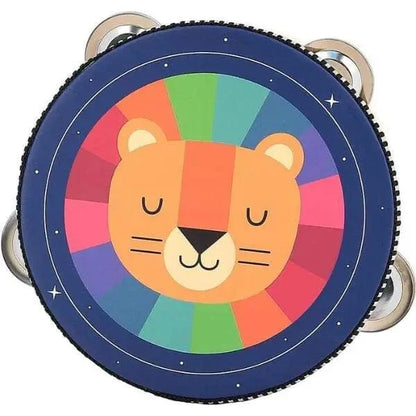 Introducing Rainbow Lion Tambourine with SKU 26740823 recommended for ages 3+