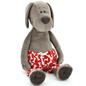 Peluche Cão com calções 20 cm - Brincatoys