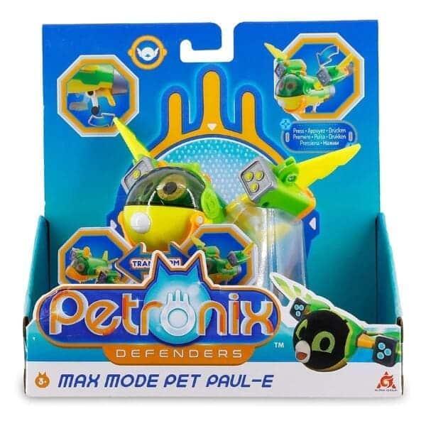 Petronix Defenders - Max Mode Pet Paul-E - Brincatoys