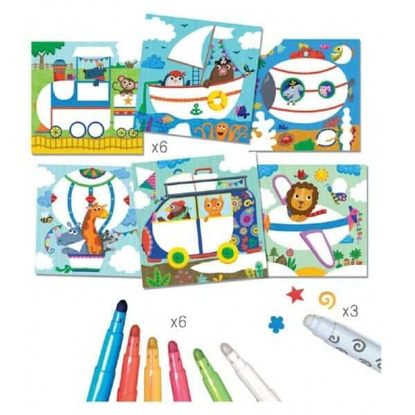 Apresentamos Pinturas Mágicas Exploracolo com o SKU 711367922 recomendado para + 3 anos