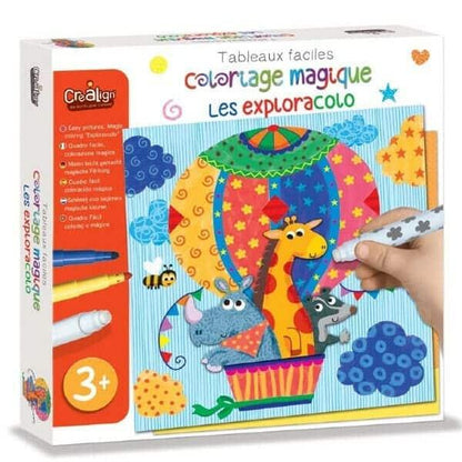 Introducing Exploracolo Magic Paints with SKU 711367922 recommended for + 3 years