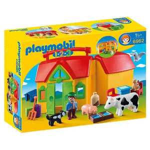 Playmobil 1.2.3 Mala da Quinta - Brincatoys