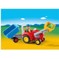 Playmobil 1.2.3 Tractor com Reboque - Brincatoys