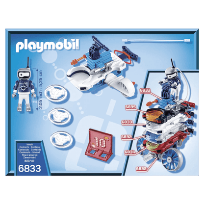 Introducing Playmobil Ice Android with Launcher with SKU 65683317, recommended for ages 5+