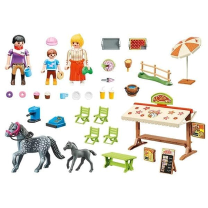 Introducing Playmobil Pony Café with SKU 657051923, recommended for ages 4+