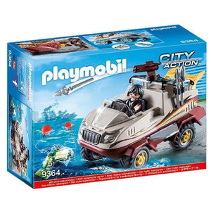 Playmobil Carro Anfíbio - Brincatoys
