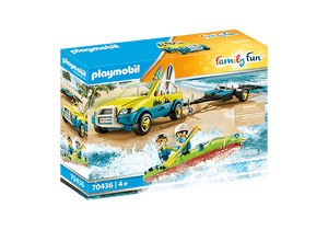 Playmobil Carro de Praia com Canoa - Brincatoys