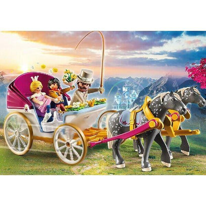Introducing Playmobil - Romantic Horse-drawn Carriage with SKU 657044922 recommended for ages 4+