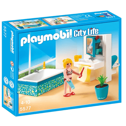 Introducing Playmobil Modern Bathroom with SKU 65557715, recommended for ages 4+