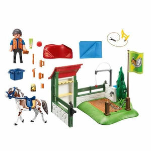 Playmobil Conjunto de Limpeza para Cavalos - Brincatoys