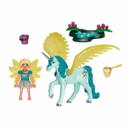 Introducing Playmobil Crystal Fairy with Unicorn with SKU 657080922 recommended for ages 7+