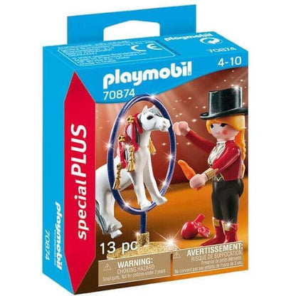 Introducing Playmobil Horse Trainer with SKU 657087422, recommended for ages 4+