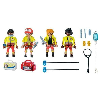 Introducing Playmobil Rescue Team with SKU 657124423, recommended for ages 4+