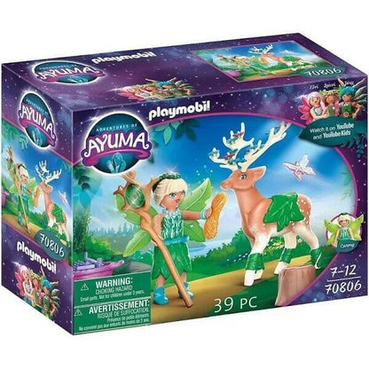 Introducing Playmobil Forest Fairy with soul animal with SKU 657080622 recommended for ages 4+