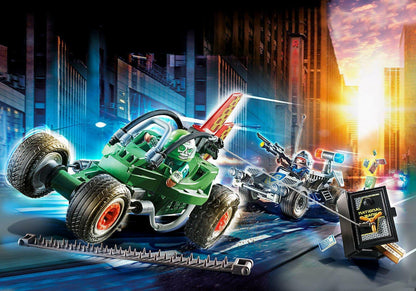 Introducing Playmobil Police Kart: Safe Thief Chase with SKU 657057721, recommended for ages 4+