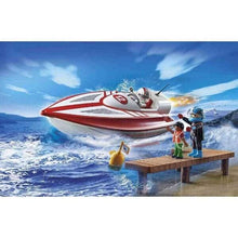 Apresentamos Playmobil Lancha com motor subquático com o SKU 657074422 recomendado para + 4 anos