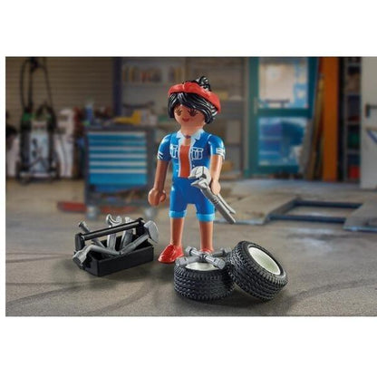 Introducing Playmobil Mechanic with SKU 657116423, recommended for ages 4+