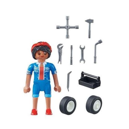 Introducing Playmobil Mechanic with SKU 657116423, recommended for ages 4+