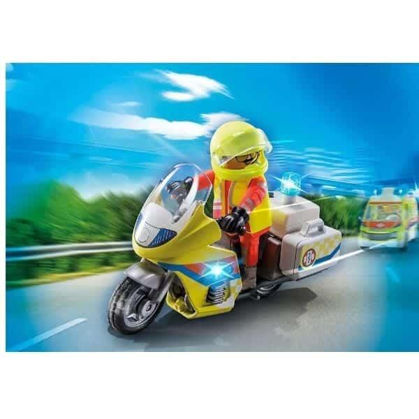 Playmobil Mota de Emergência com luz - Brincatoys