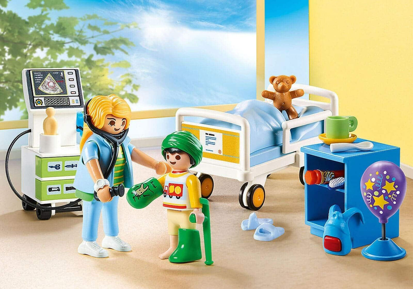 Apresentamos Playmobil Quarto Pediátrico com o SKU 657019221 recomendado para + 4 anos