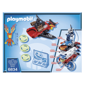 Playmobil Robot de Fogo Com Lançador - Brincatoys