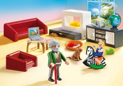Introducing Playmobil Cozy Living Room with SKU 657020721, recommended for ages 4+