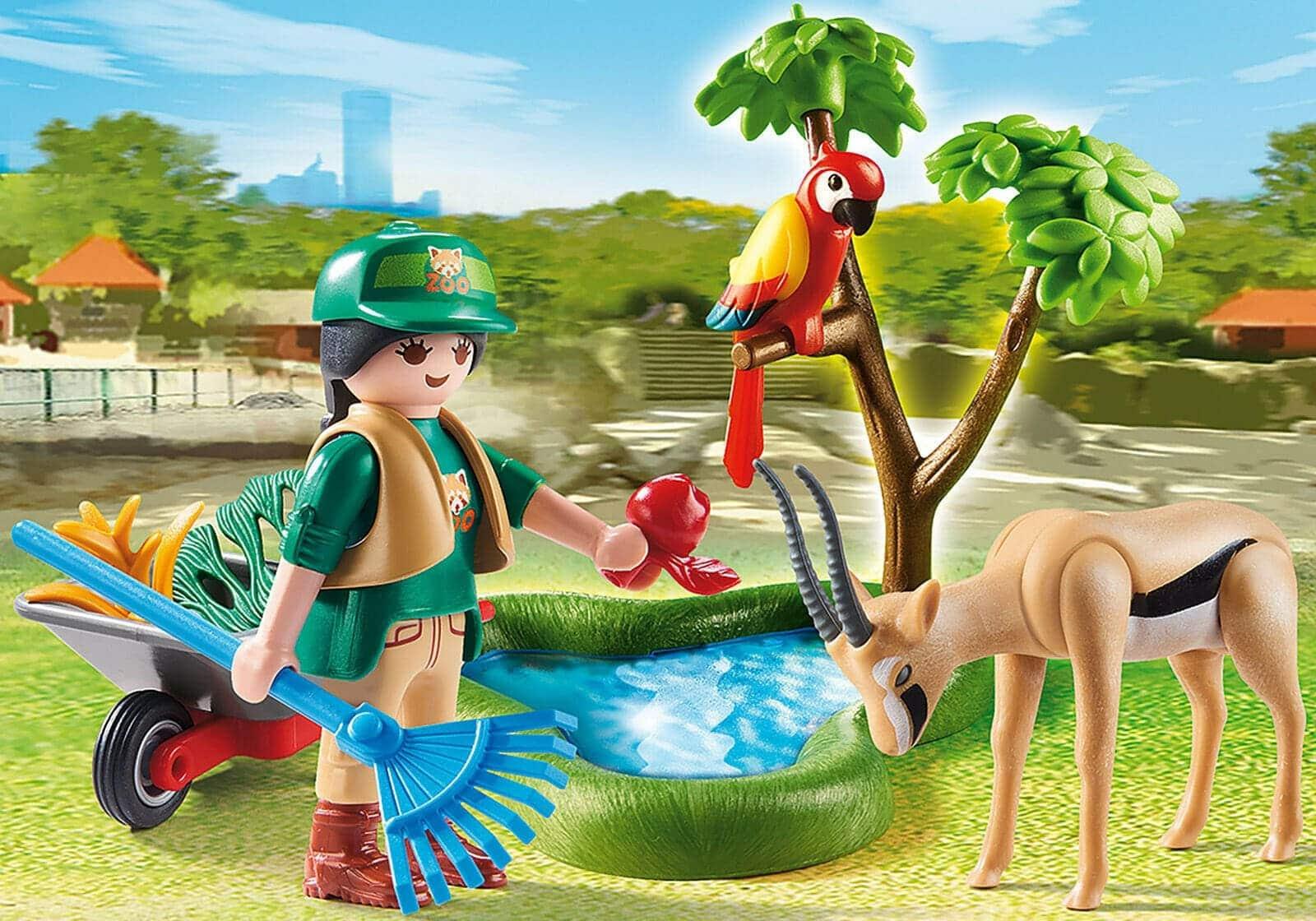 Playmobil Set do Jardim Zoológico - Brincatoys