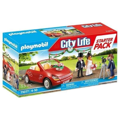 Introducing Playmobil Wedding Starter Pack with SKU 657107723, recommended for ages 4+