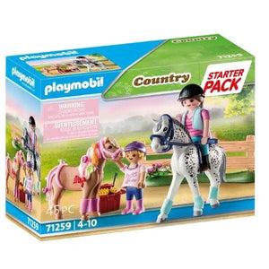 Playmobil - Starter Pack Cuidado dos Cavalos - Brincatoys