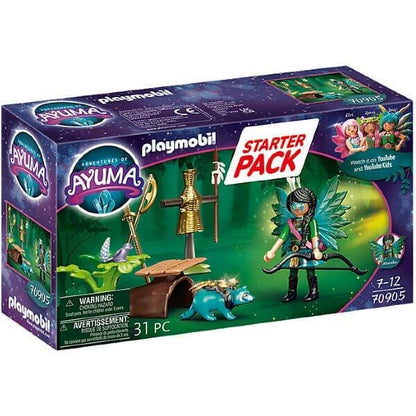 Introducing Playmobil Starter Pack Knight Fairy with raccoon with SKU 657090522 recommended for ages 7+