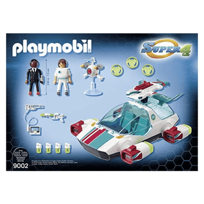 Introducing Playmobil Super 4 FulguriX with Agent Gene with SKU 65900217 recommended for ages 5+