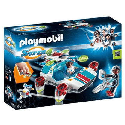 Introducing Playmobil Super 4 FulguriX with Agent Gene with SKU 65900217 recommended for ages 5+