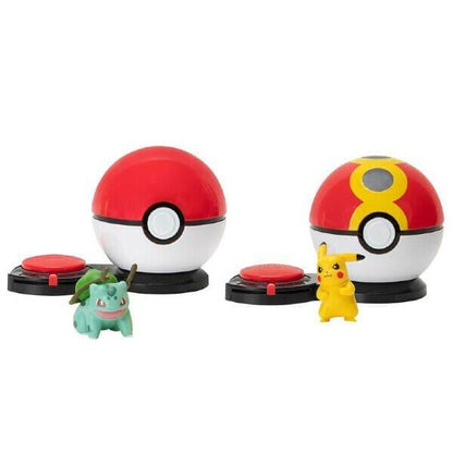 Introducing Pokemon Surprise Attack Pikachu vs Bulbasaur with SKU 23250422 recommended for ages 4+