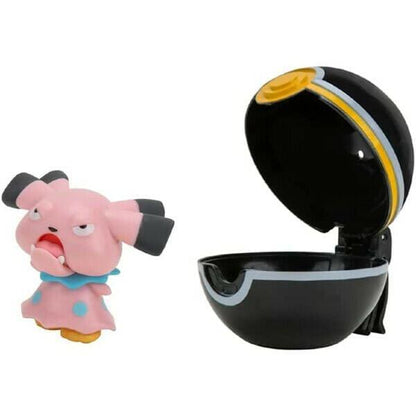 Introducing Pokémon Clip 'N' Go Snubbull & Luxury Ball with SKU 230265622 recommended for ages 4+