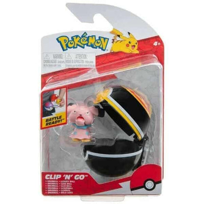 Introducing Pokémon Clip 'N' Go Snubbull & Luxury Ball with SKU 230265622 recommended for ages 4+