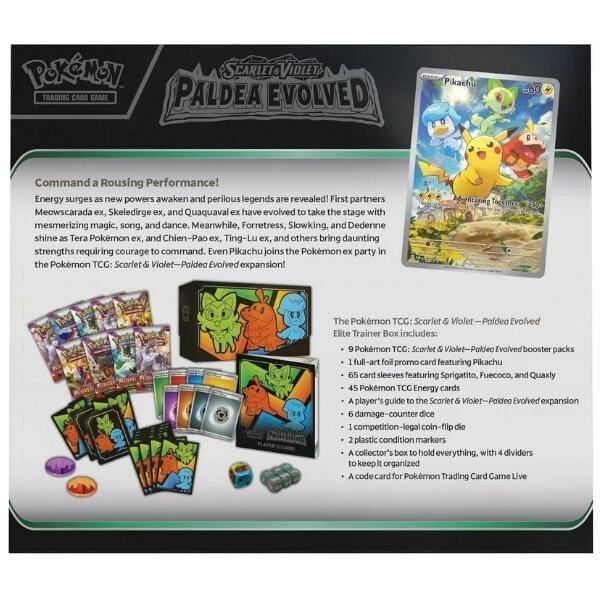 Pokémon Elite Trainer Box - Scarlet & Violet Paldea Evolved - Brincatoys