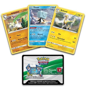 Pokémon TCG: Knock Out Collection (Boltund, Eiscue & Galarian Sirfetch'd) - Brincatoys