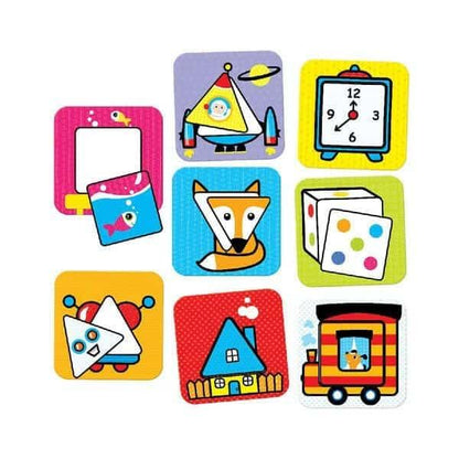 Introducing First Shapes Squares and Triangles with SKU 183366922 recommended for ages 12 months+