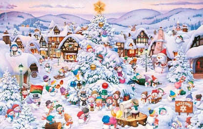 Introducing 1000 pc Christmas Choir Puzzle with SKU 866604221 recommended for ages 12+