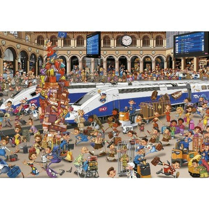 Introducing 1000 pc Train Station Puzzle with SKU 86556722 recommended for ages 12+