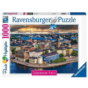 Puzzle 1000 pçs Estocolmo, Suécia - Brincatoys