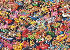 Puzzle 1000 pcs Floating around - Brincatoys